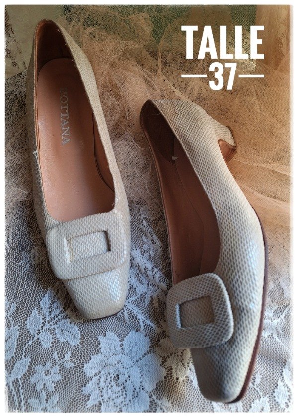 Producto - Zapato simil reptil Talle 37