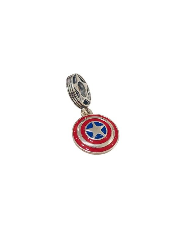 Producto - Dije Plata 925 Capitán America
