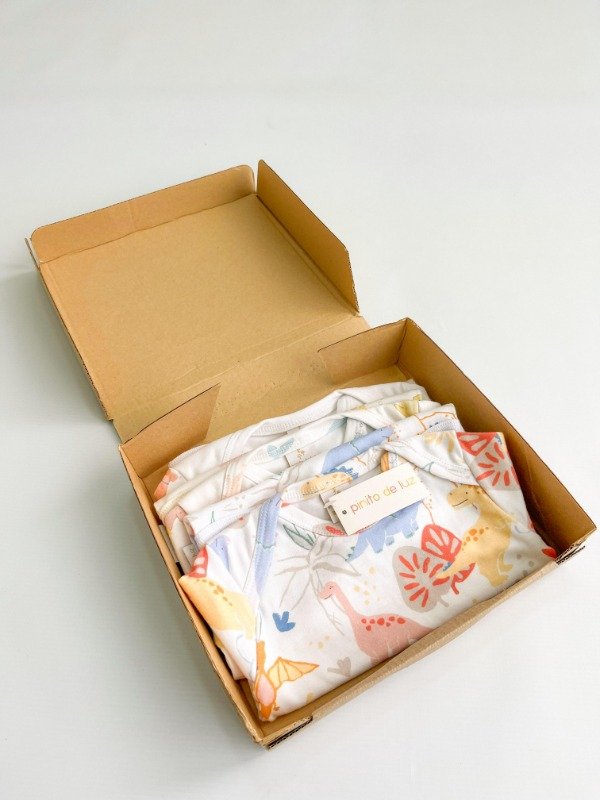Producto - BOX 3 BODIES ESTAMPADOS ALG. PIMA