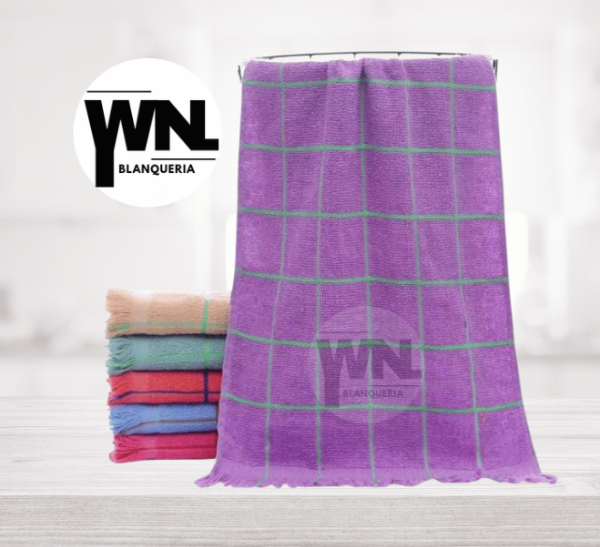 Producto - REPASADOR CUADROS FLECO x12 unidades