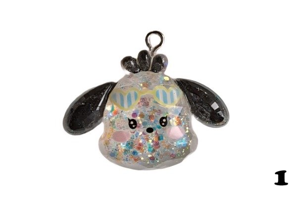 Producto - Dije Resina con Glitter
