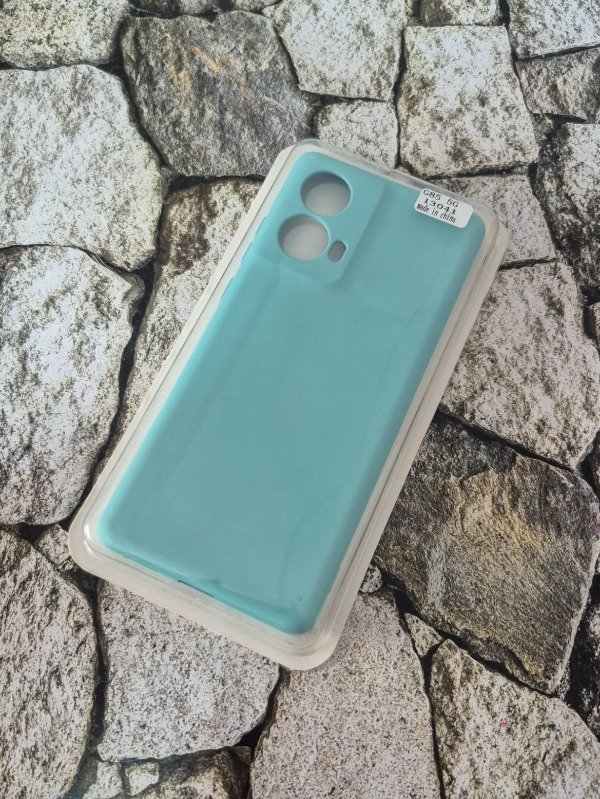 Producto - Funda silicone case Moto G85 turquesa
