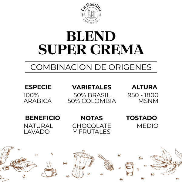 Producto - CAFÉ BLEND SUPER CREMA