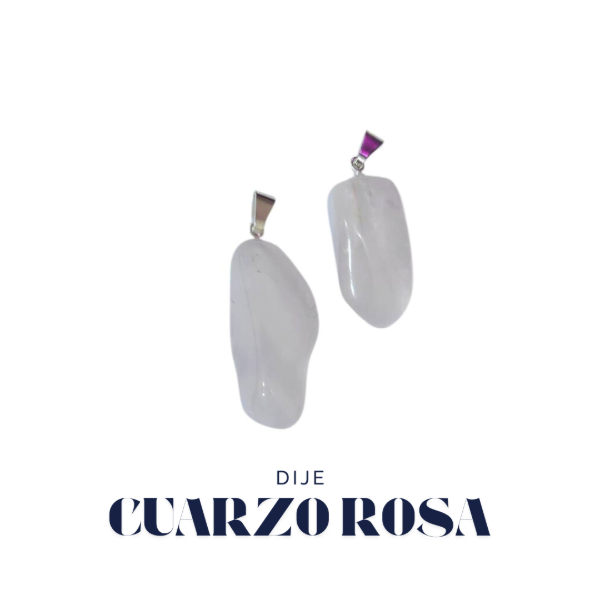 Producto - DIJE CUARZO ROSA
