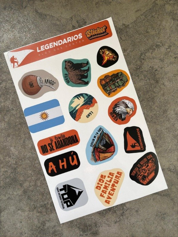 Producto - Plancha stickers grande