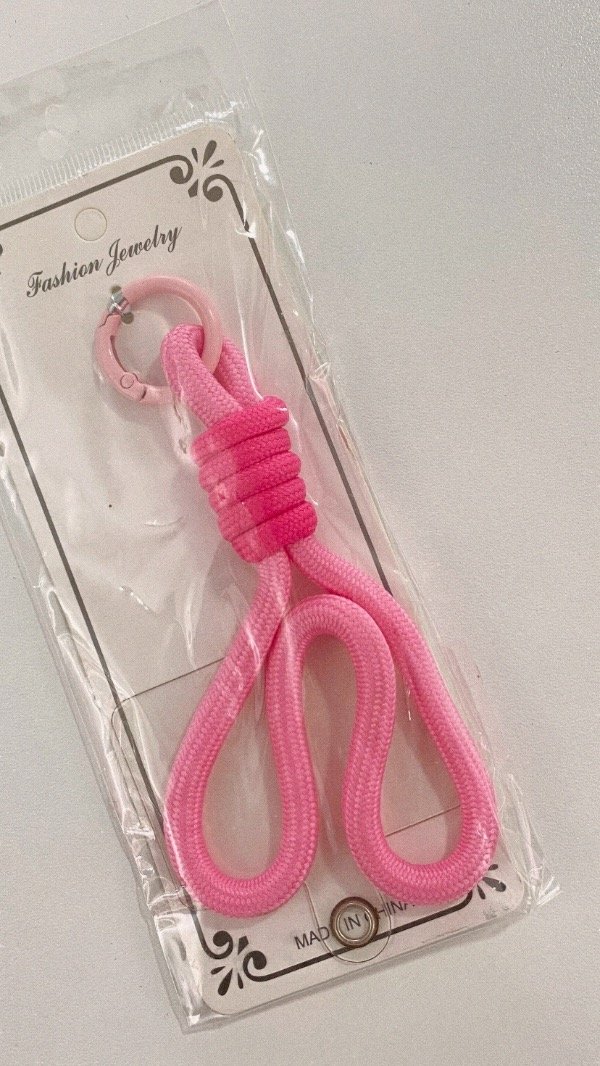 Producto - Strap phone o llavero Roma. Rosa