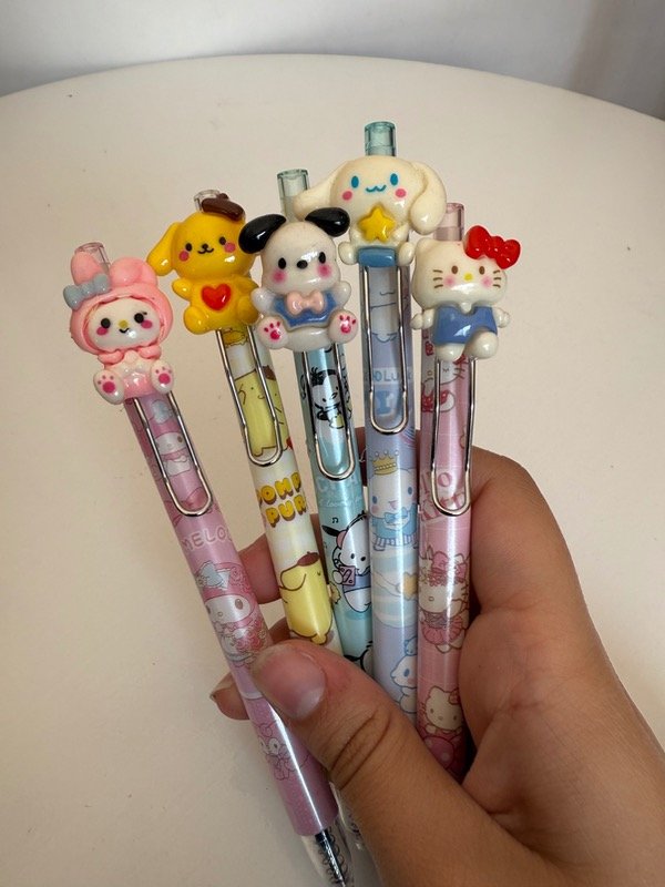 Producto - Lapiceras Sanrio (color negro)