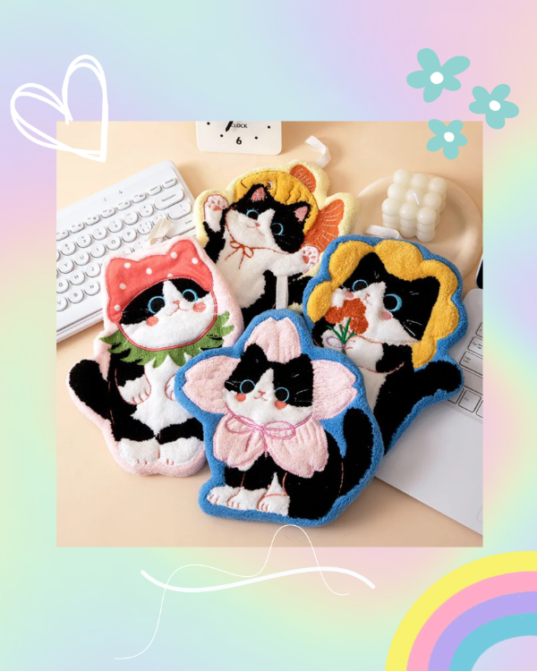 Producto - Toalla de Mano Gatito - 1