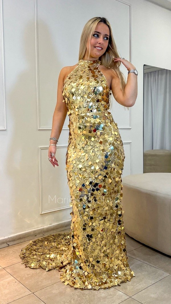 Producto - VESTIDO MADRID ORO