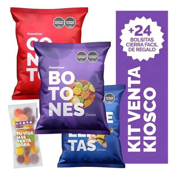 Producto - KIT KIOSCO GOMITAS GAMAGAM