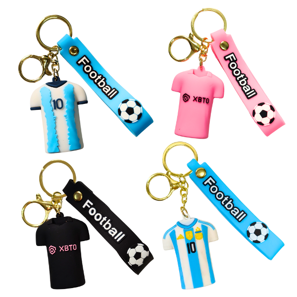 Producto - Llaveros De Goma CAMISETA MESSI