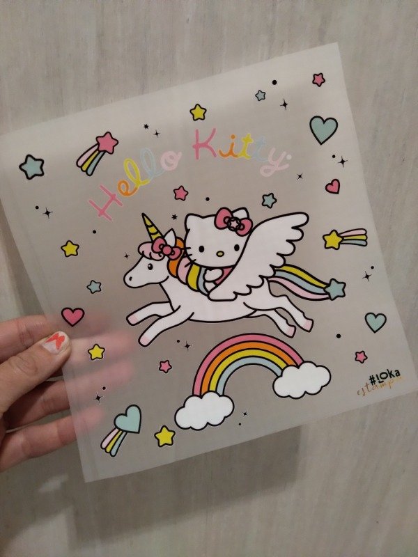 Producto - Termotransferibles 19x20cm Hello Kitty