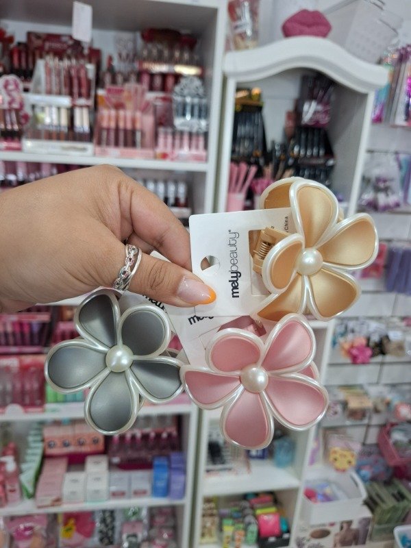 Producto - Hebilla flor perla