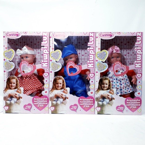 Producto - MUÑECA KIUPI C/LUZ Y MUSICA CARINITO Código de Producto: 1052