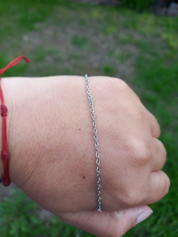 Producto - Cadena AQ Espejito 0.4mm largo 45 cm