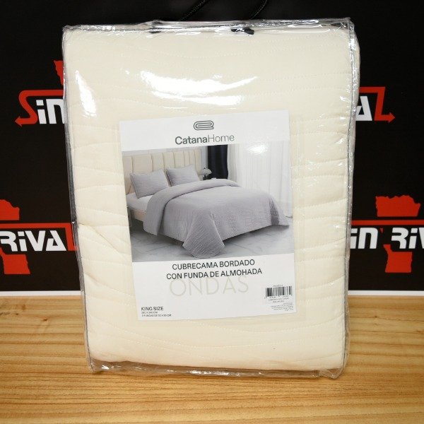 Producto - CUBRECAMA ONDAS C/FUNDA KING