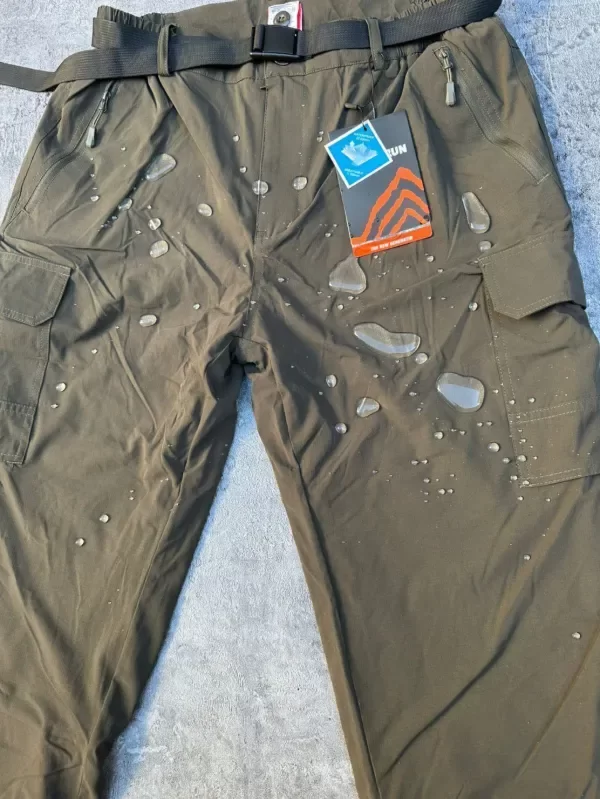 Pantalon Termico Piel Interna I.RUN 15045 Marron — imagen 3