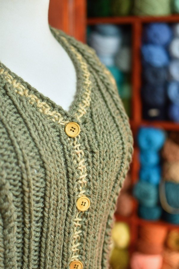 Producto - Chaleco Años - Verde Seco - 13