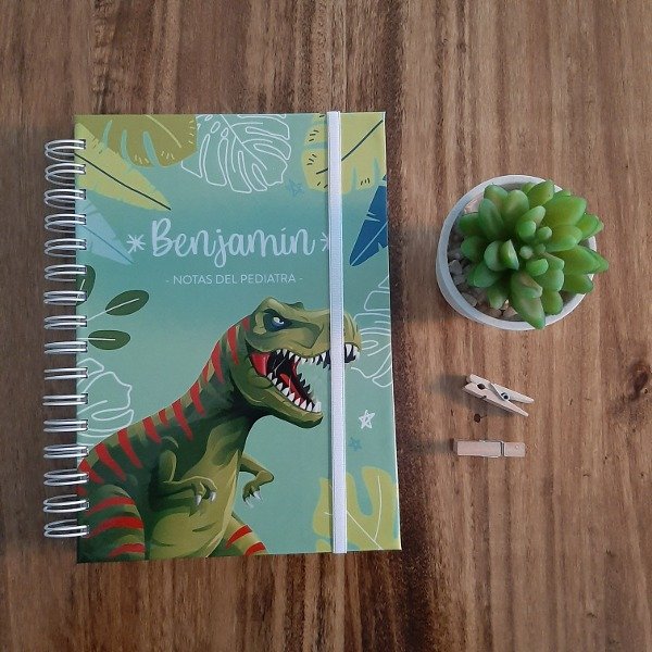 Producto - Cuaderno pediátrico Dinosaurio