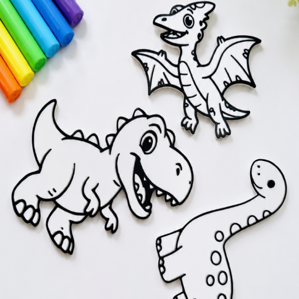 Producto - Figuras 3D lavables para colorear personalizadas x Unidad