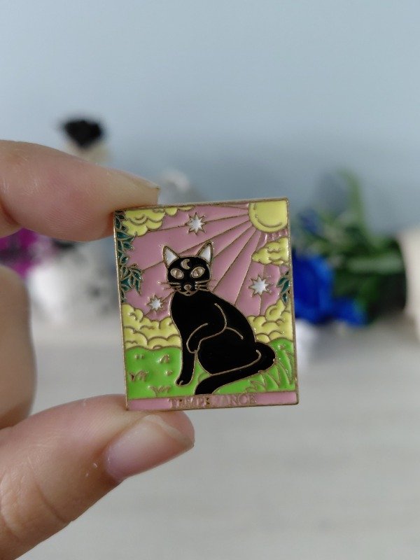 Producto - Pin metalizado - Carta de tarot "Temperance" #1414