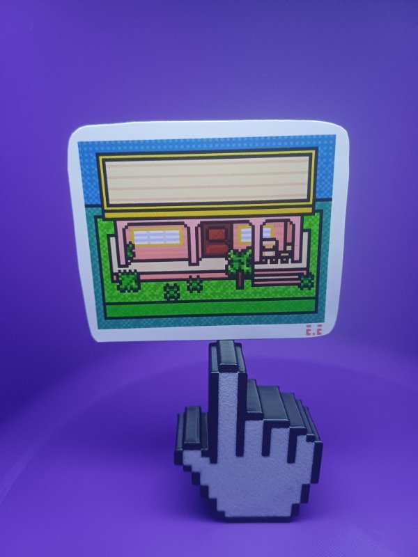 Producto - Sticker la casita Bad Bunny Pokémon