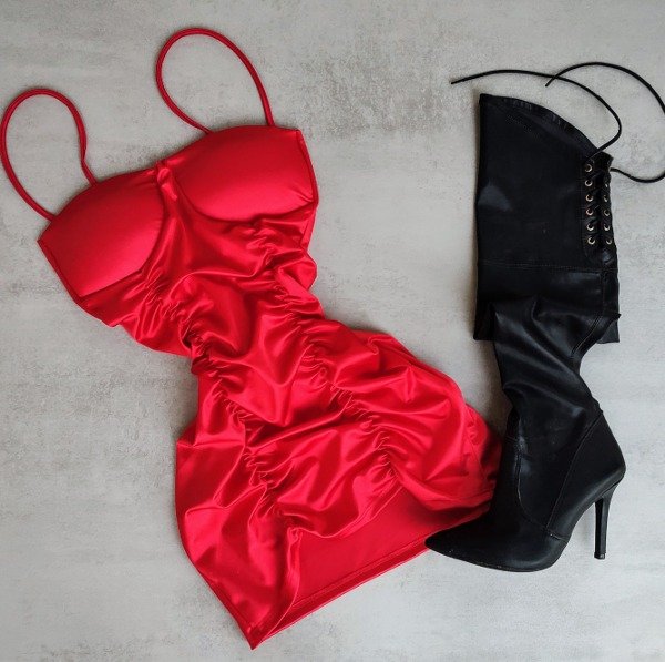 Producto - Vestidos Satén Taza