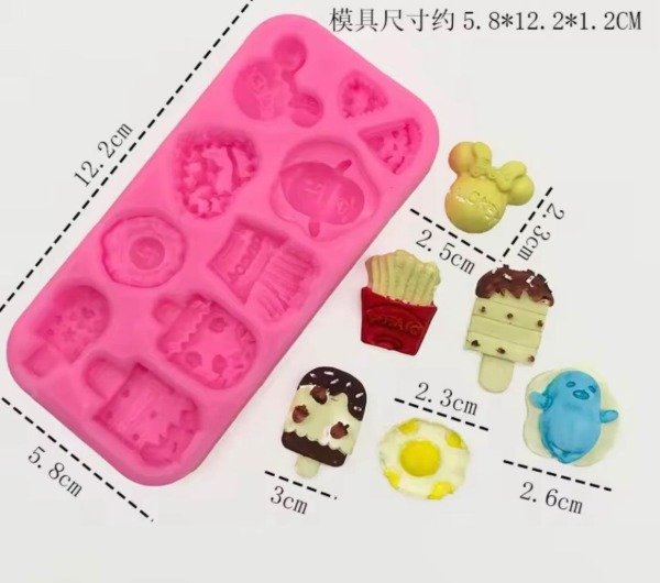 Producto - MOLDE SILICONA HELADITO Y DISNEY