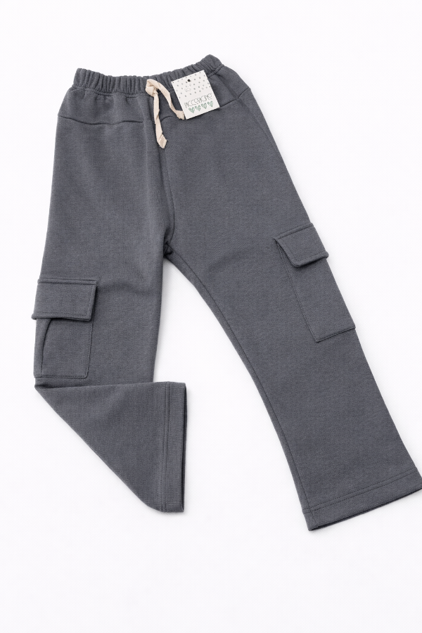 Producto - Cargo frisa gris