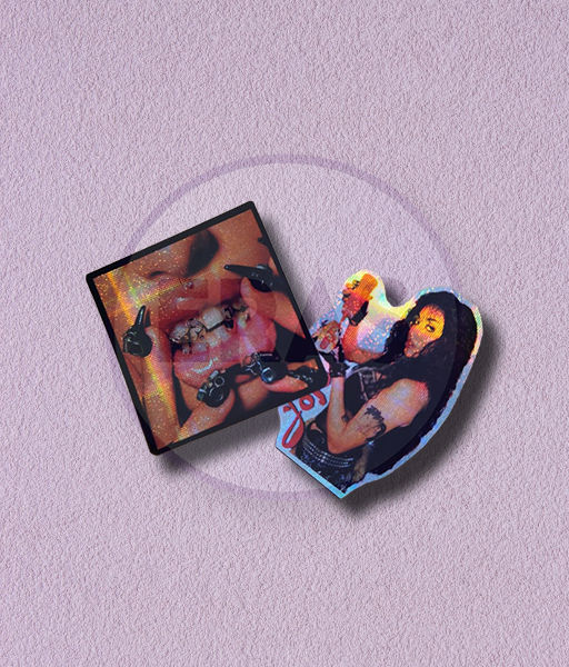 Producto - STICKERS HOLOGRÁFICOS - MARIA BECERRA - SET JOJO