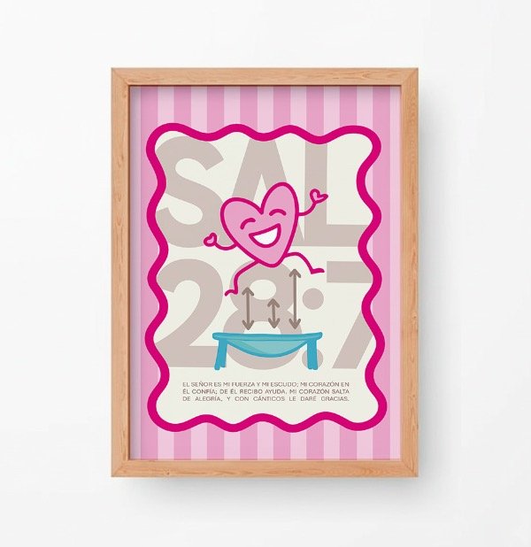 Producto - Cuadro "GOZO EN MI CORAZÓN"