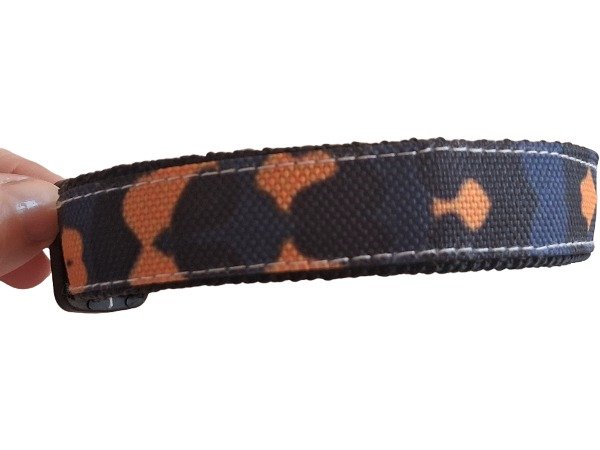 Producto - Animal print azul y naranja