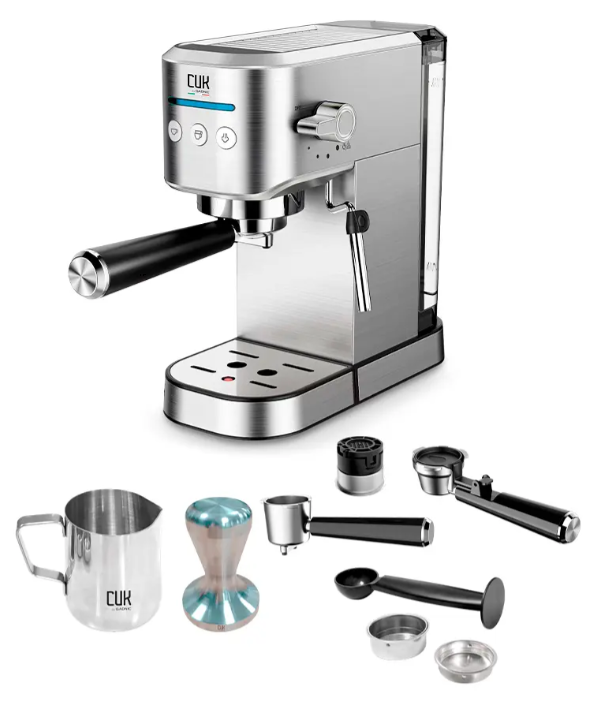 Producto - Cafetera Espresso 3 En 1 Cápsulas Nespresso Y Dolce Gusto + Jarrito De Leche