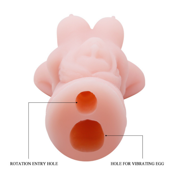 Producto - Masturbador Torso Realista - Vibración y Rotación - 6