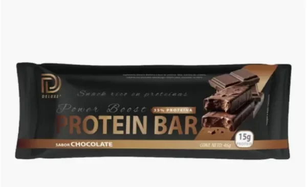 Producto - Barrita de Proteina Deluxe por Unidad 15gr proteina