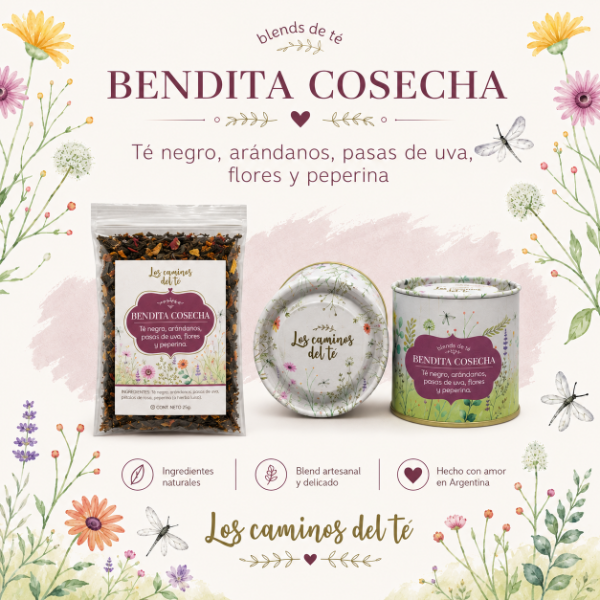 Producto - Bendita cosecha Blend de té