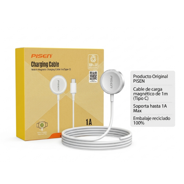 Producto - Base de carga para iWatch - Type-C - 1m  PISEN