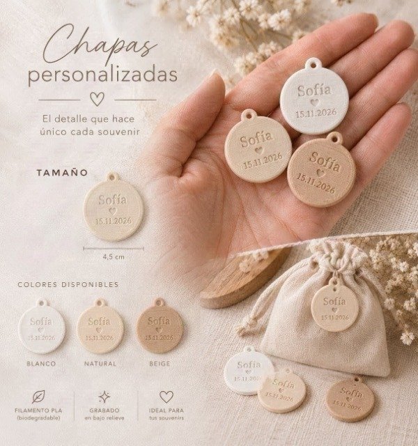 Producto - Pack Chapitas personalizadas - 2