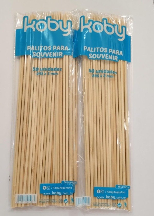 Producto - PALITO DE BROCHETT KOBY X 50 UNID