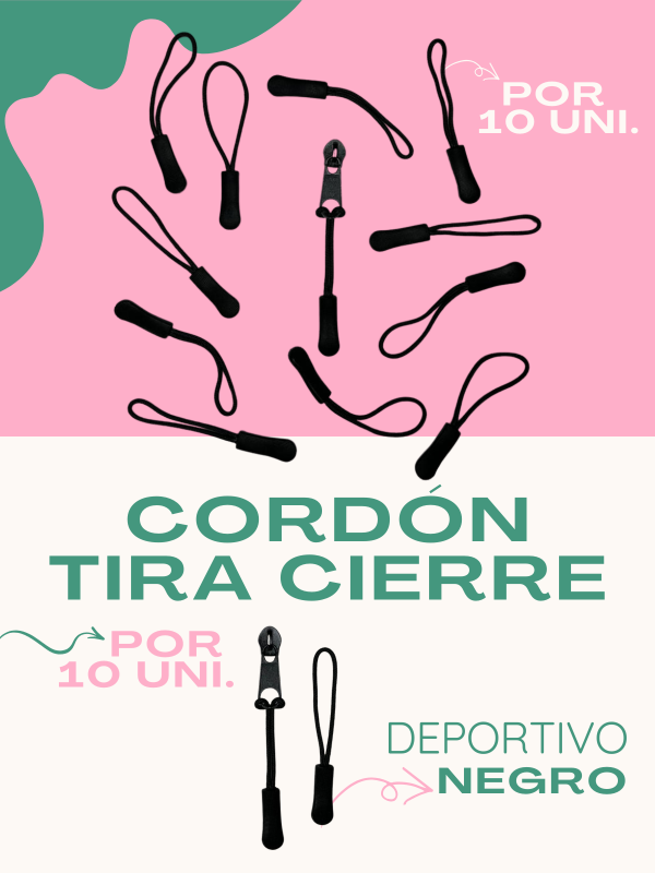 Producto - CORDÓN TIRA CIERRE "DEPORTIVO" - POR 10