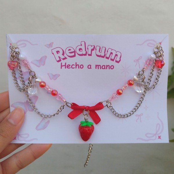 Producto - Collar frutilla - 1