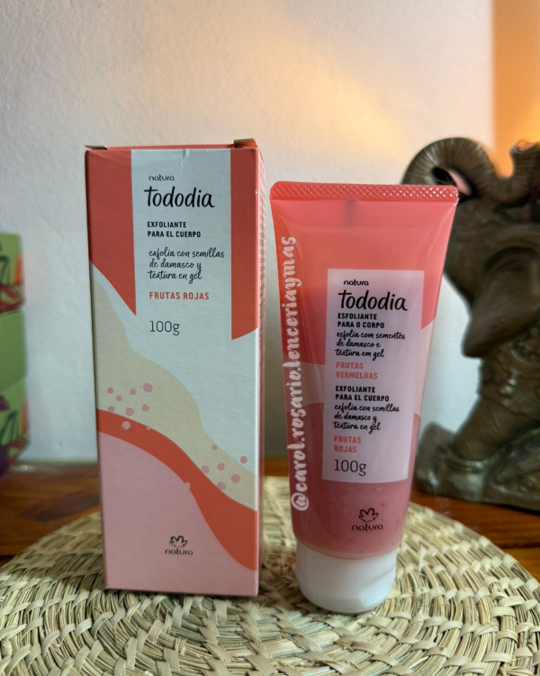 Producto - Exfoliante corporal Tododia Frutas Rojas 100gr