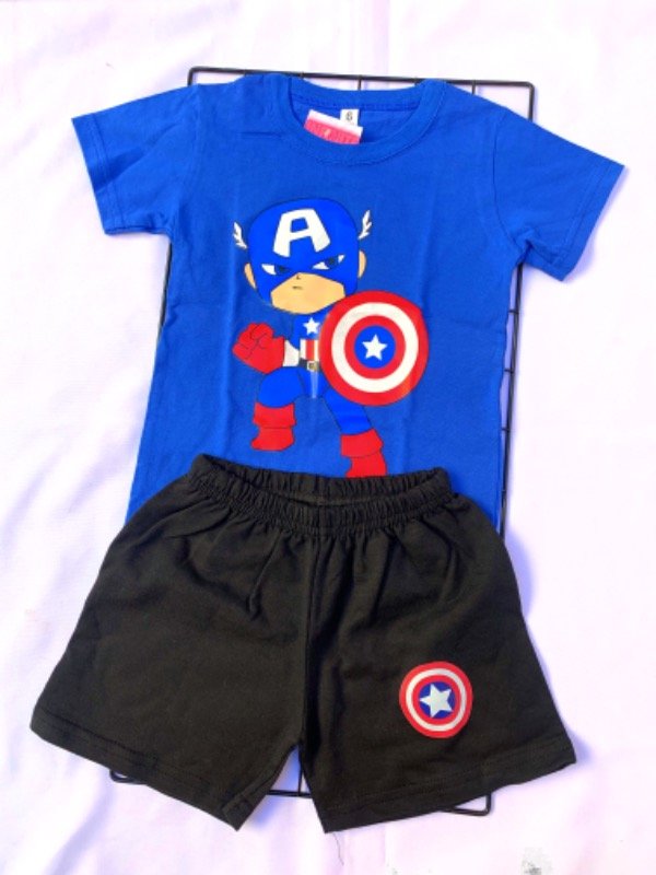 Producto - Conjunto infantil cap america