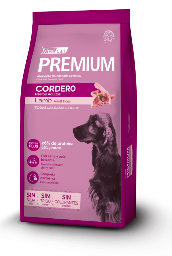 Producto - VITAL CAN PREMIUM CORDERO 20 KG