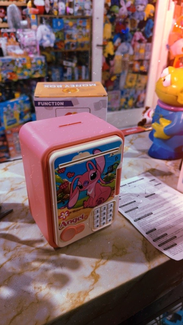 Producto - ALCANCIA AUTOMÁTICA CON PILAS