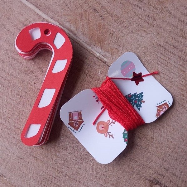 Producto - Tags bastón Fiestas