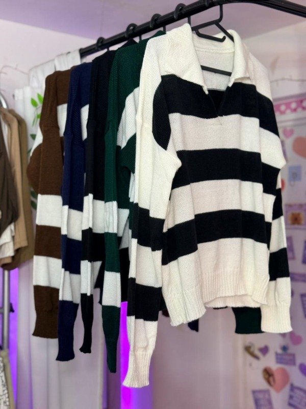 Producto - Sweater Chomba Líneas - 0