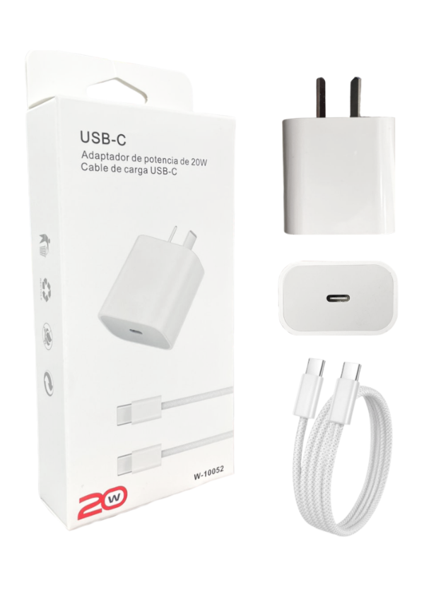 Producto - CARGADOR  TIPO C A C 20W 10052