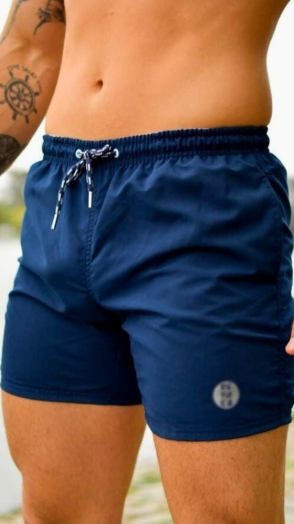 Producto - Short de baño azul oscuro
