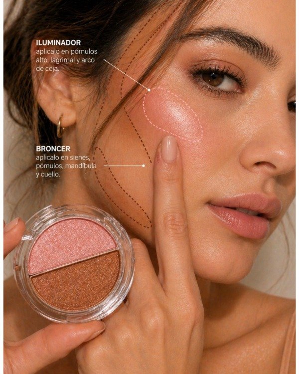 Producto - Maquillaje multifuncional Duo